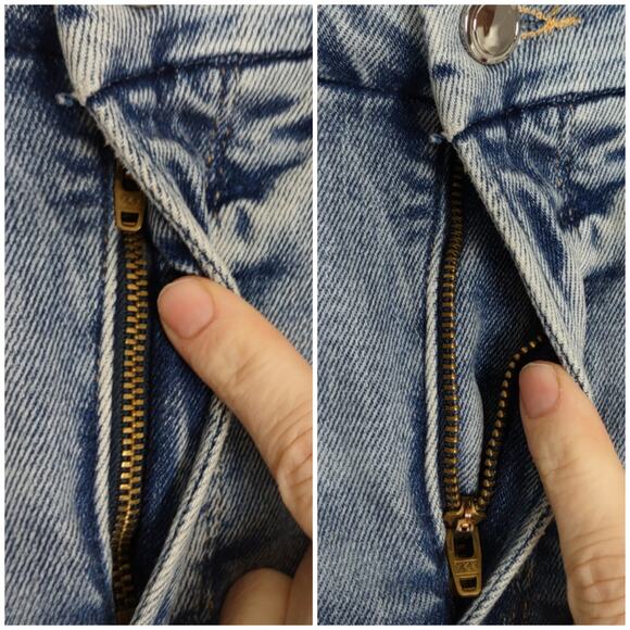 Good American Good Legs Skinny Distressed in Indigo Size 6/28 - Picture 13 of 16